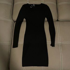 Black Derek heart dress